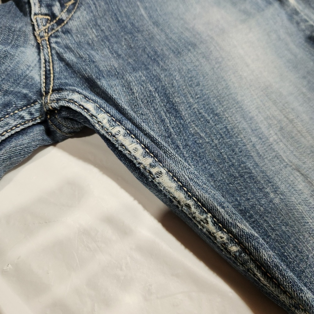 Levi's 524 Too Superlow‎ Womens Size 13M Blue Denim Jeans - Picture 9 of 9